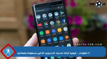 3 خطوات.. كيفية إزالة تحديث الأندرويد الأخير بسهولة وفعالية